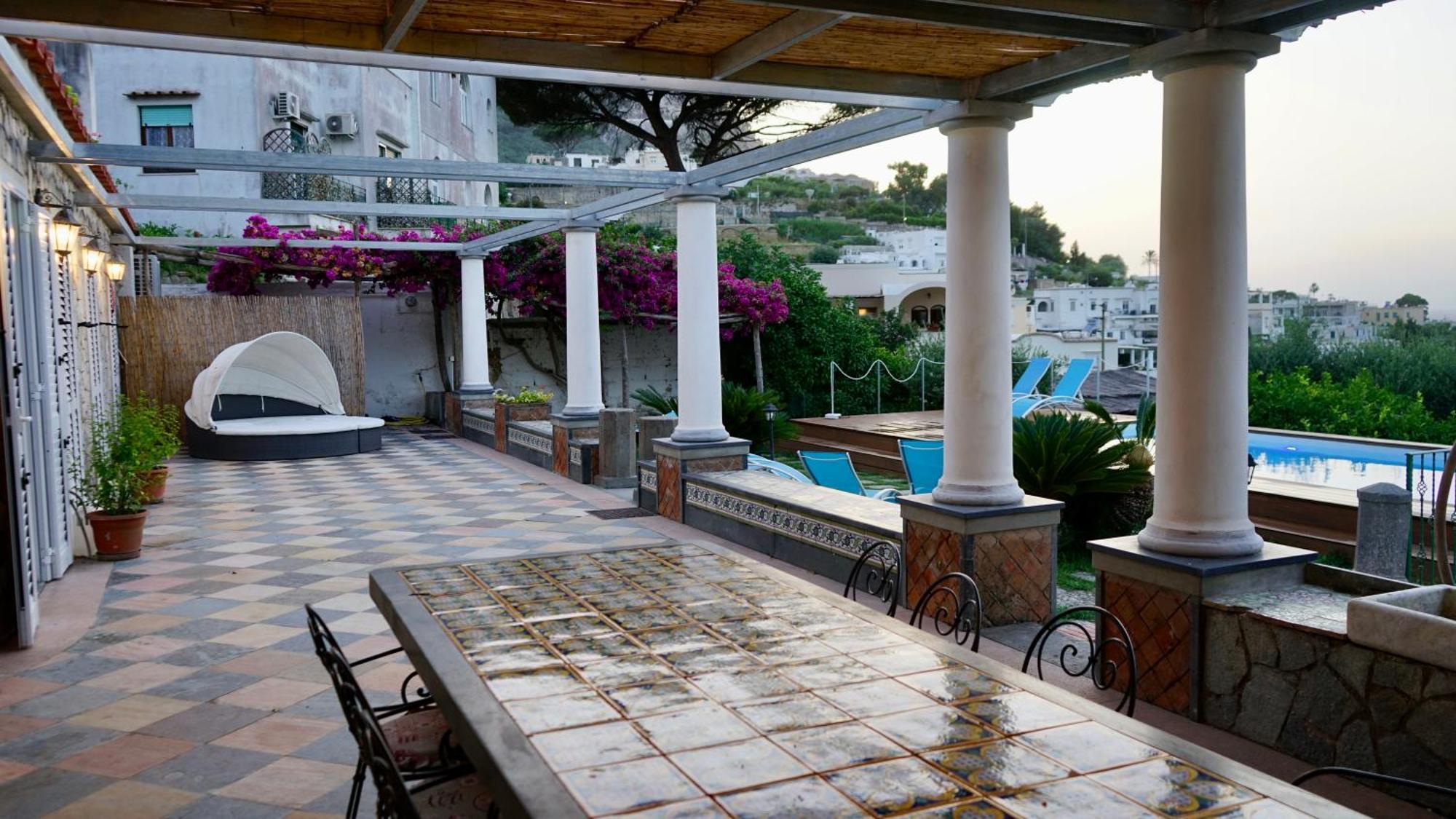 Villa Amalu Capri Piscina E Giardino Extérieur photo