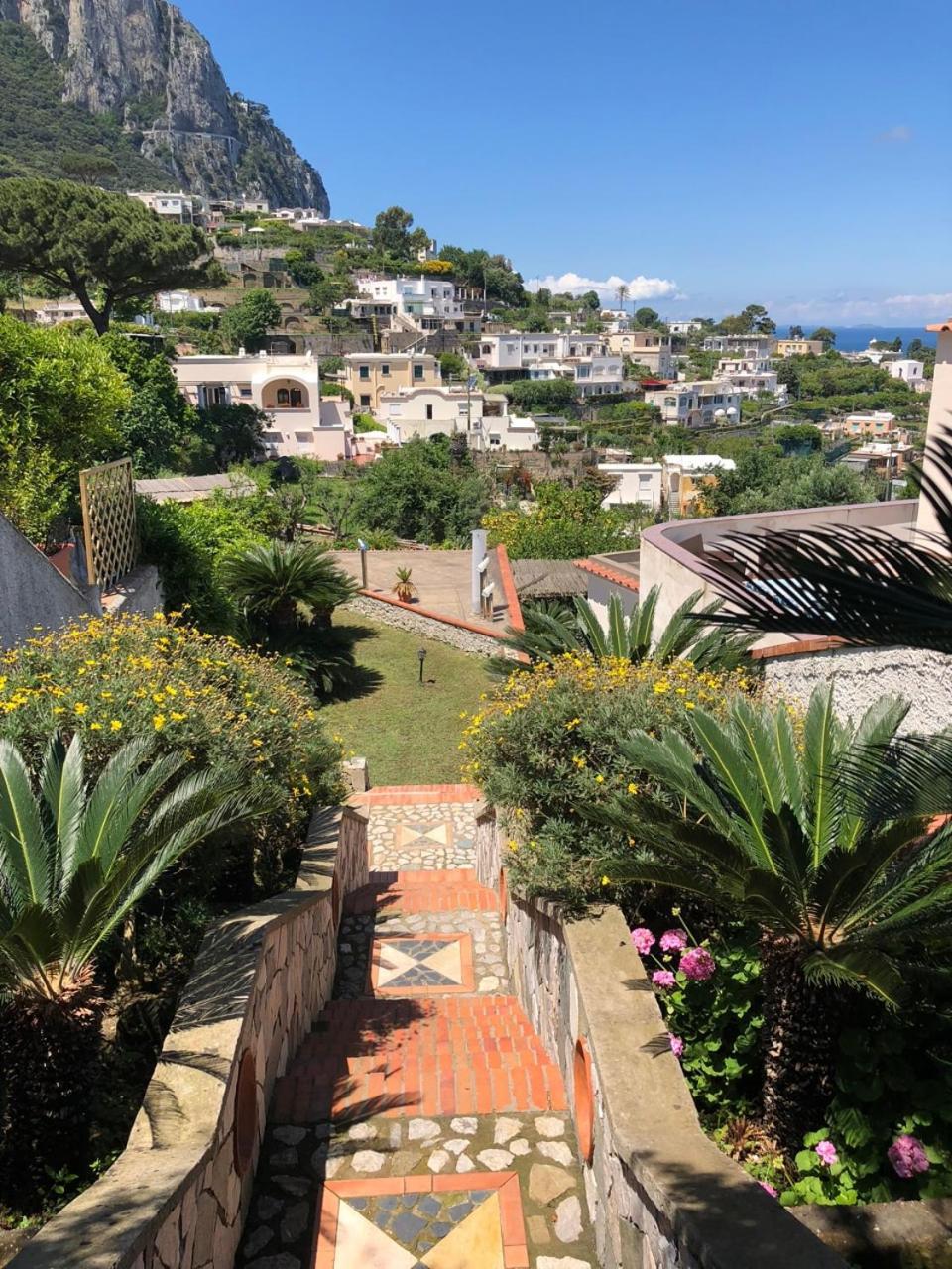 Villa Amalu Capri Piscina E Giardino Extérieur photo