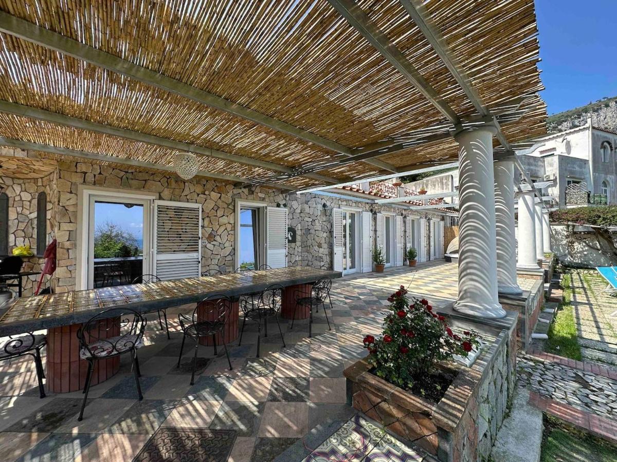 Villa Amalu Capri Piscina E Giardino Extérieur photo
