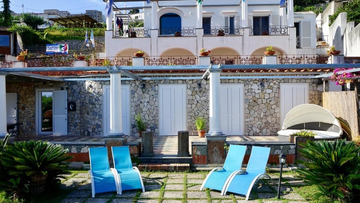 Villa Amalu Capri Piscina E Giardino Extérieur photo