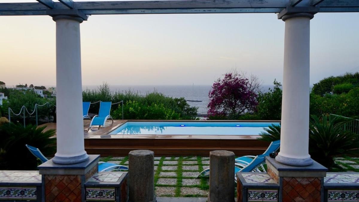 Villa Amalu Capri Piscina E Giardino Extérieur photo