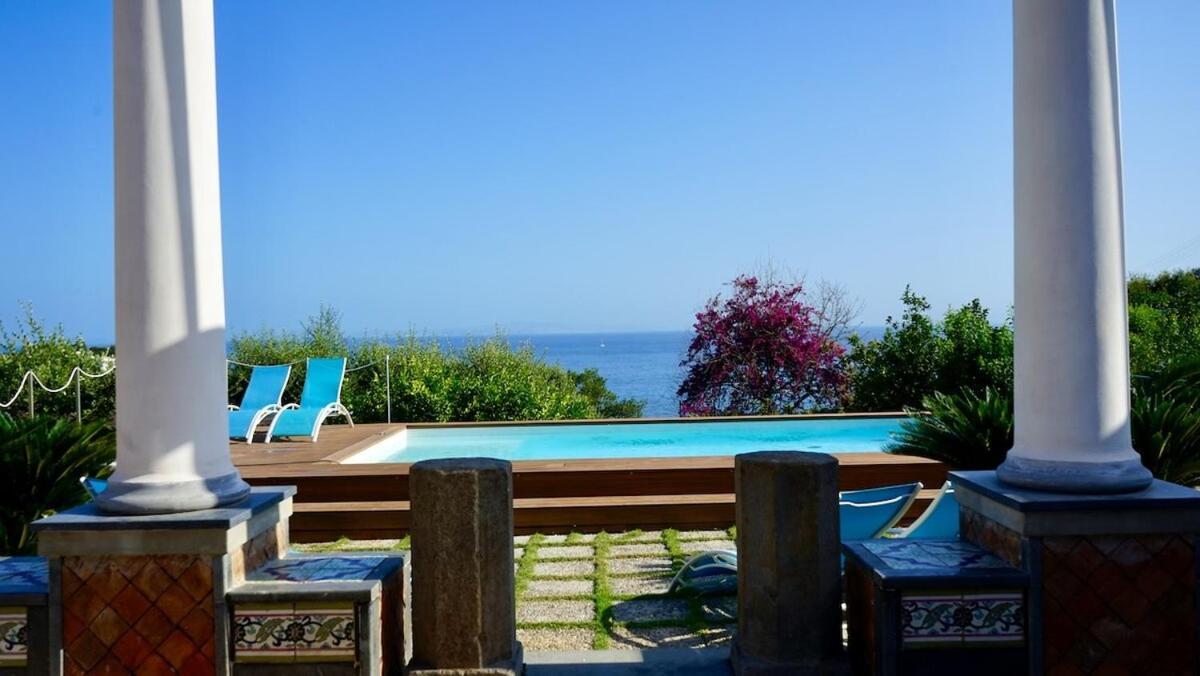 Villa Amalu Capri Piscina E Giardino Extérieur photo