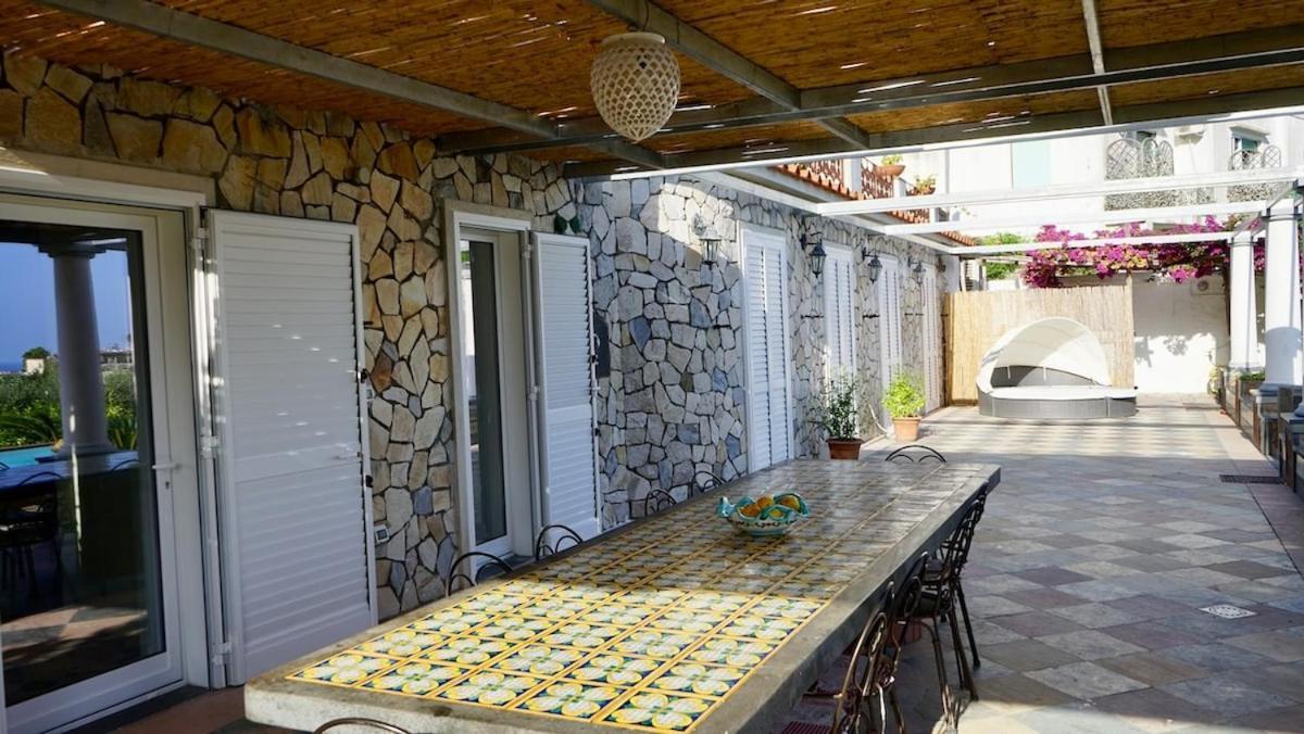 Villa Amalu Capri Piscina E Giardino Extérieur photo