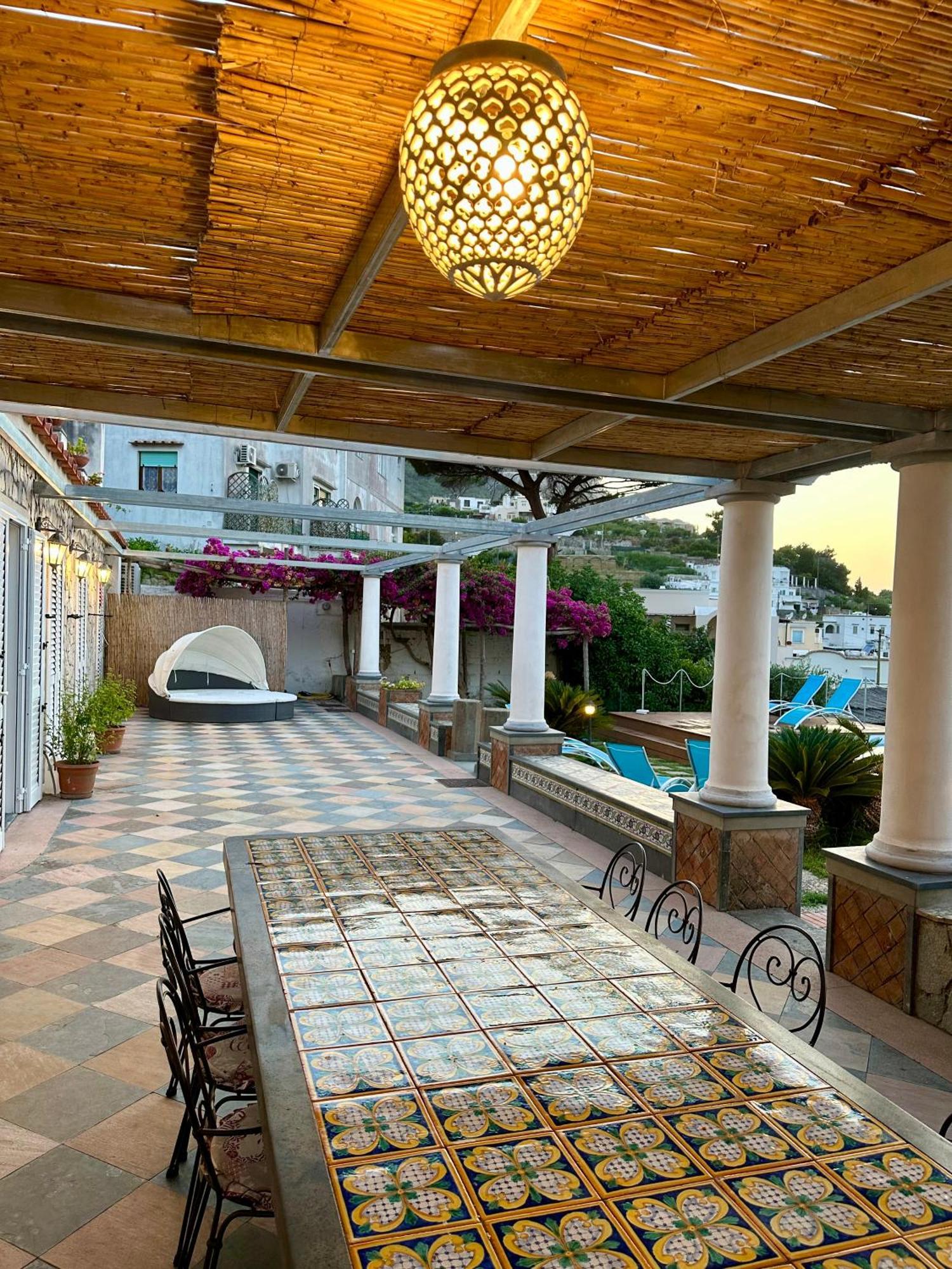 Villa Amalu Capri Piscina E Giardino Extérieur photo